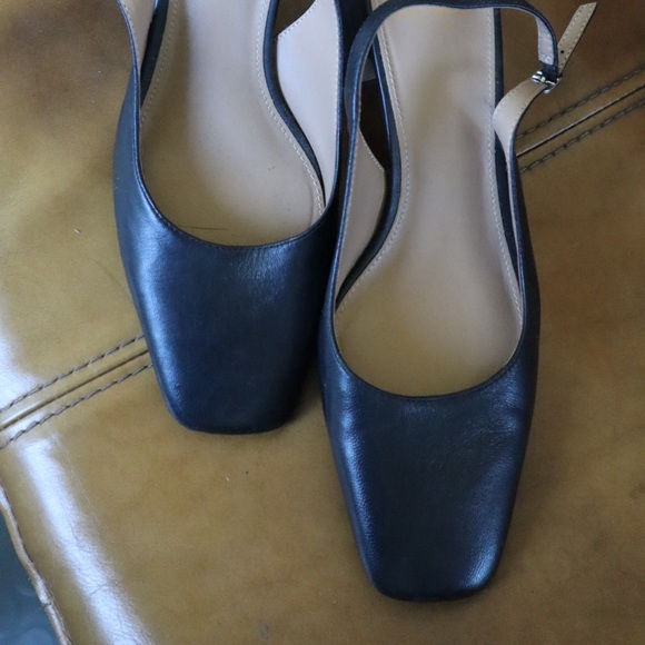 SAM EDELMAN SQUARE TOED HEELS - Picture 2 of 7
